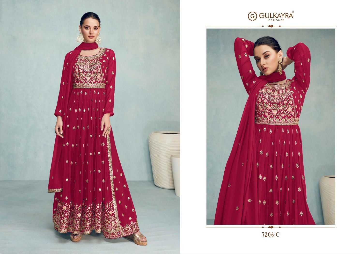 Nayra Vol 6 By Gulkayra Georgette Salwar Suit Catalog